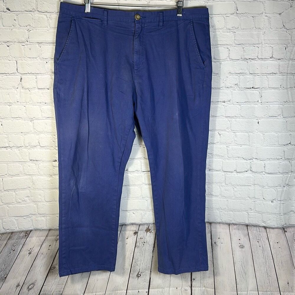 Johnnie-O West Coast Prep Blue Chino Pants size W40 x‎ L32